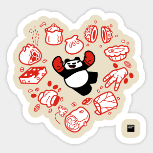 I Heart Dim Sum Sticker